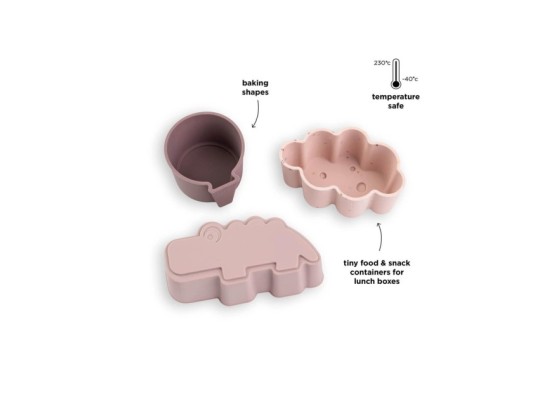 3er-Set Silikonformen
