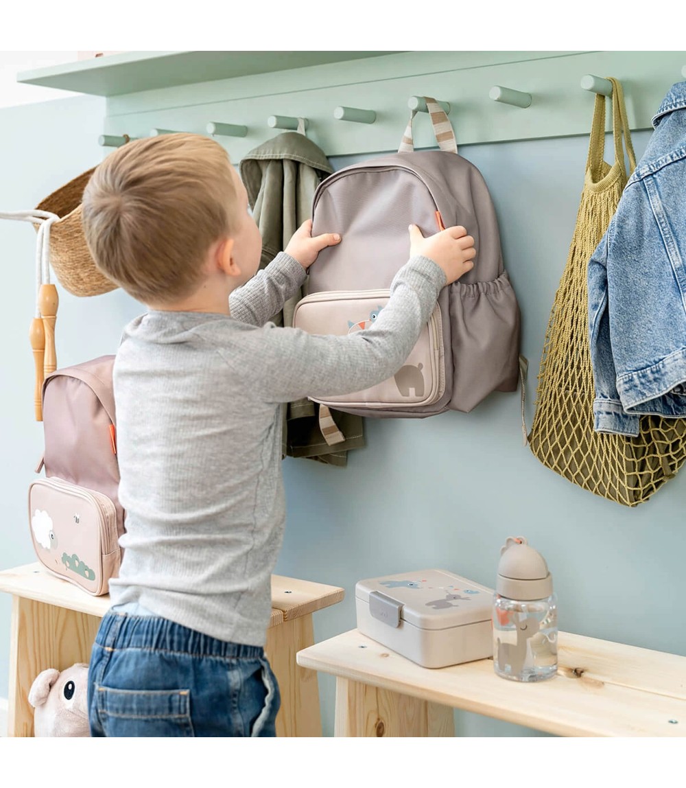 Trinkflasche mit Strohhalm Tiny Farm 280 ml