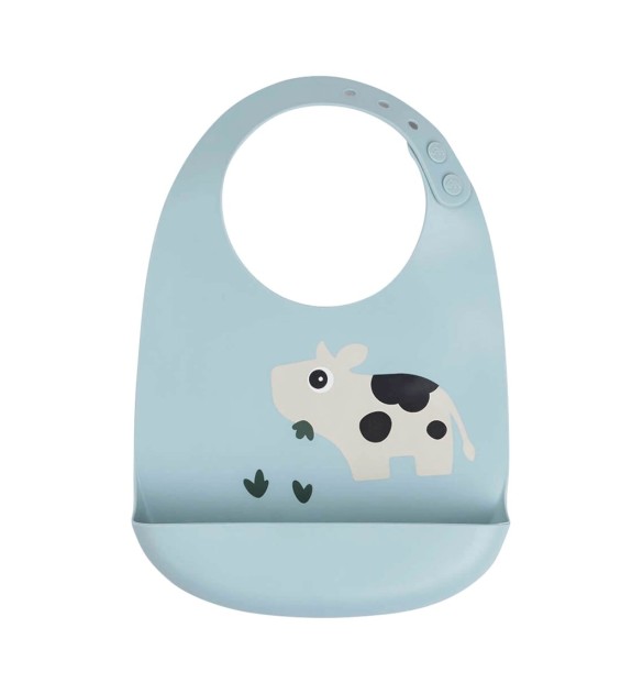 Silikonlätzchen mit Auffangschale