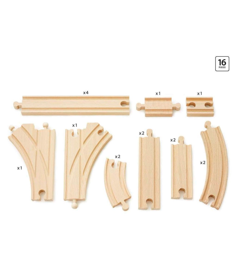 Mittleres Schienensortiment