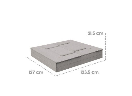 Sandkasten, aufklappbare Sitzbank  Outdoor +