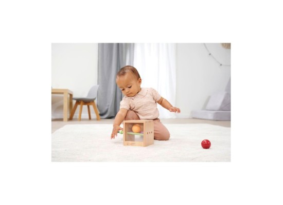 Montessori Box mit Kugeln