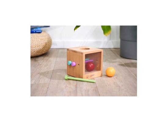 Montessori Box mit Kugeln