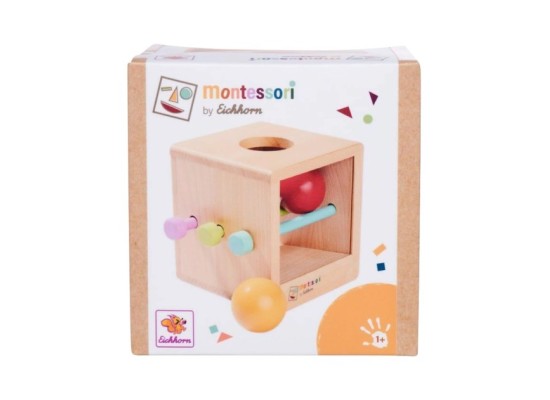 Montessori Box mit Kugeln