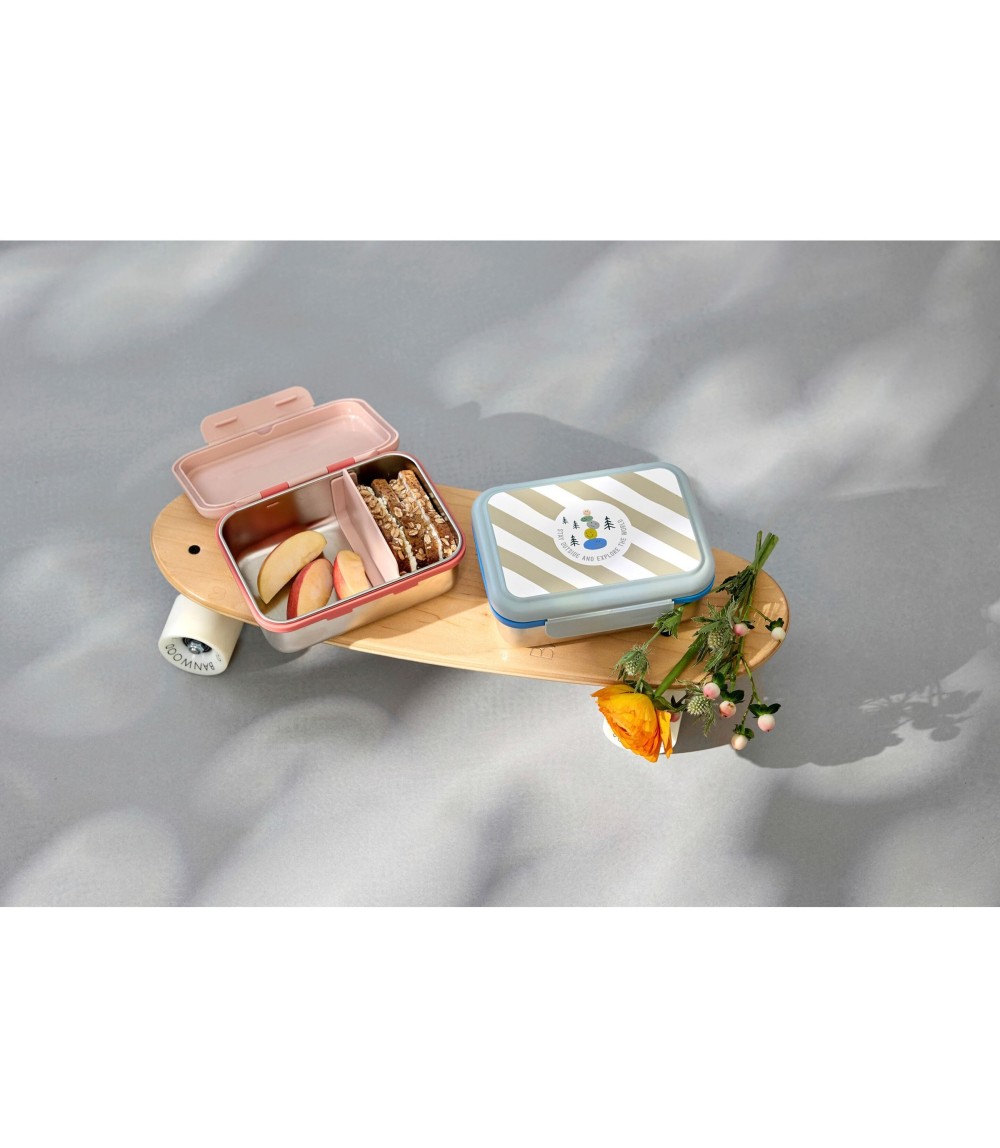 Brotdose Sunny Explorer aus Edelstahl