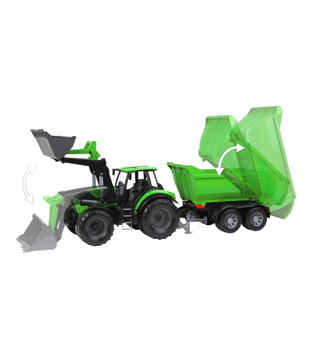 WORXX Traktor Deutz-Fahr mit Anhänger