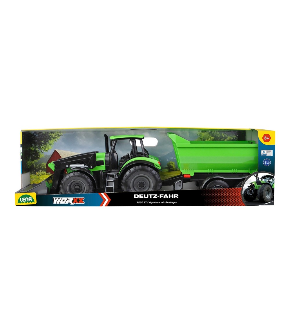 WORXX Traktor Deutz-Fahr mit Anhänger