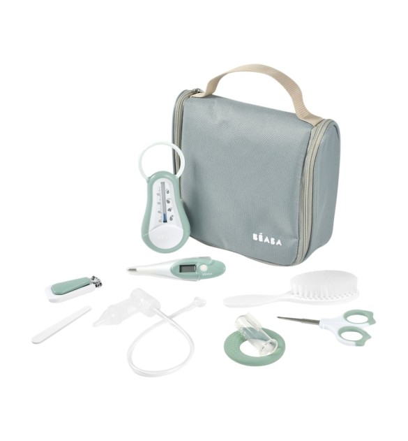9-tlg. Babypflege-Set mit Kulturbeutel