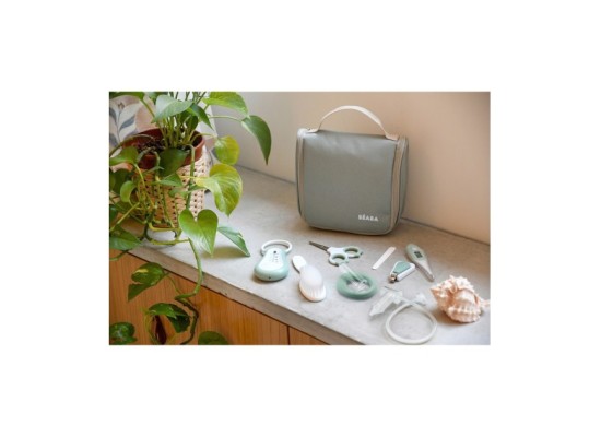 9-tlg. Babypflege-Set mit Kulturbeutel