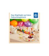 Geburtstagszug Holz Safari mit Zahlen 0-9 - ab Geburt