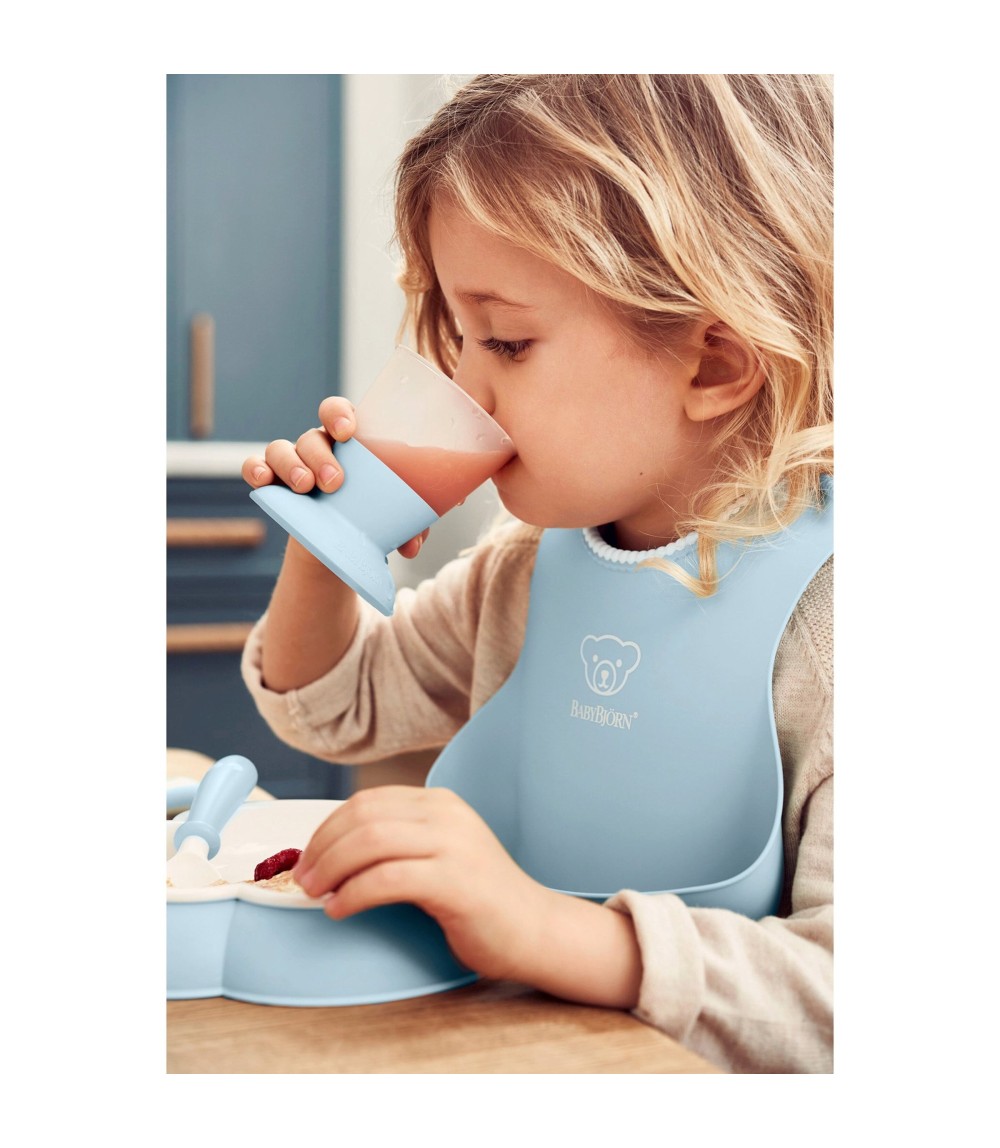 Lätzchen mit Auffangschale weich