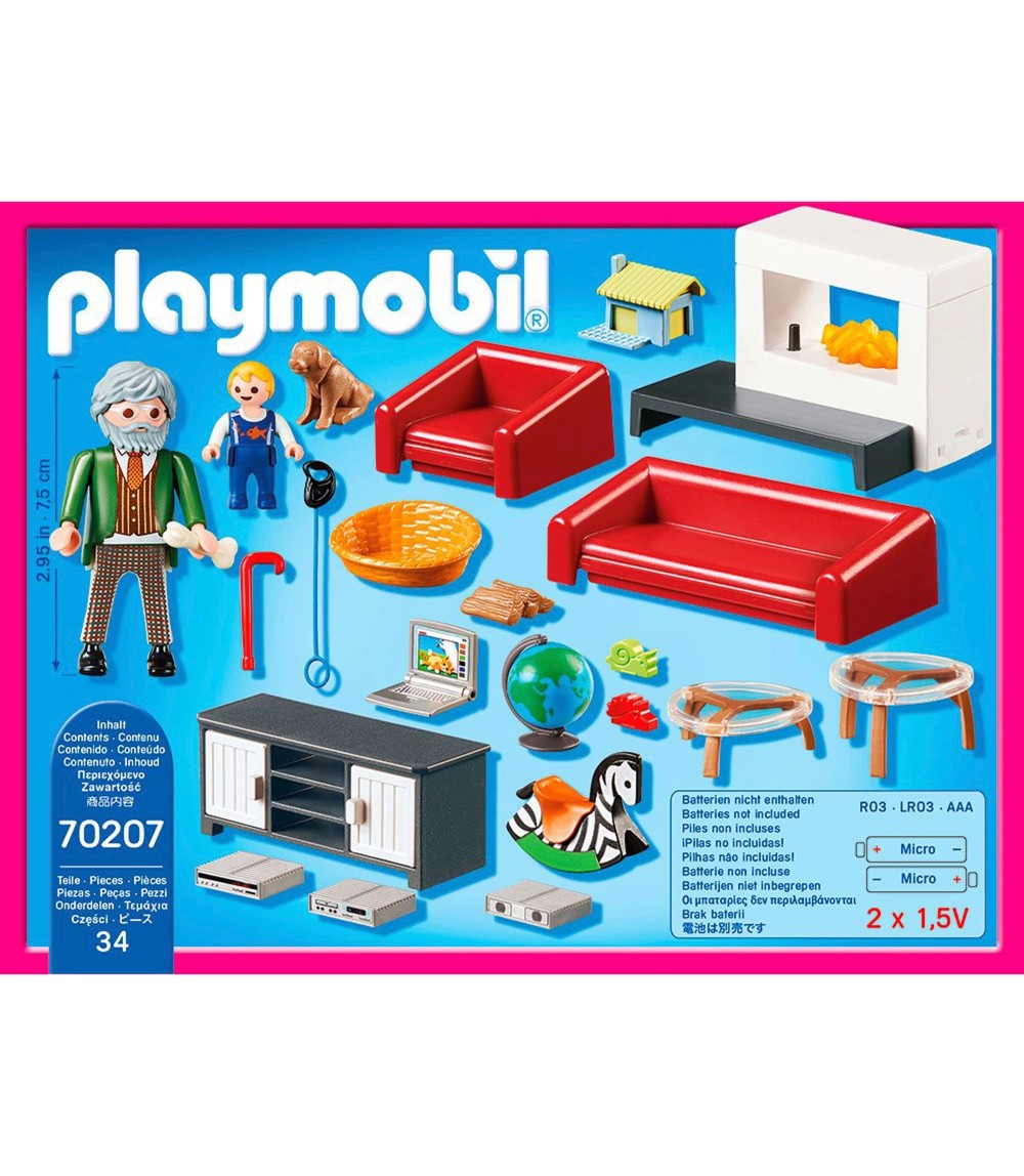 70207 Gemütliches Wohnzimmer