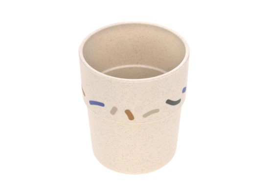 4-tlg. Geschirrset mit Zellulose