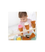 Eisstand mit Zubehör