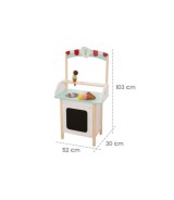 Eisstand mit Zubehör
