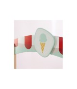Eisstand mit Zubehör