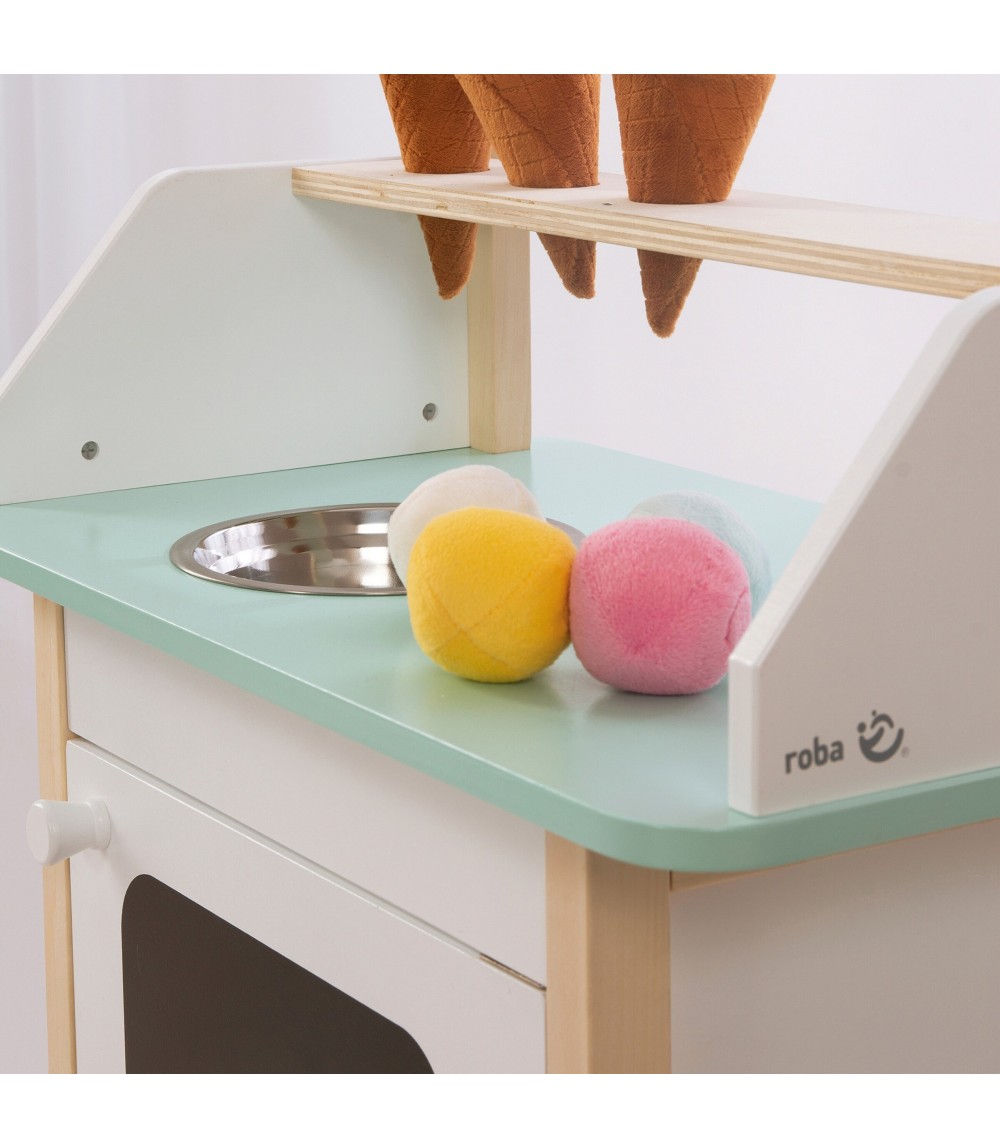 Eisstand mit Zubehör