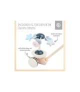 Schiebespielzeug Holz mit Stern-Karussell -  - ab 18 Monate