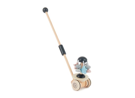 Schiebespielzeug Holz mit Stern-Karussell -  - ab 18 Monate