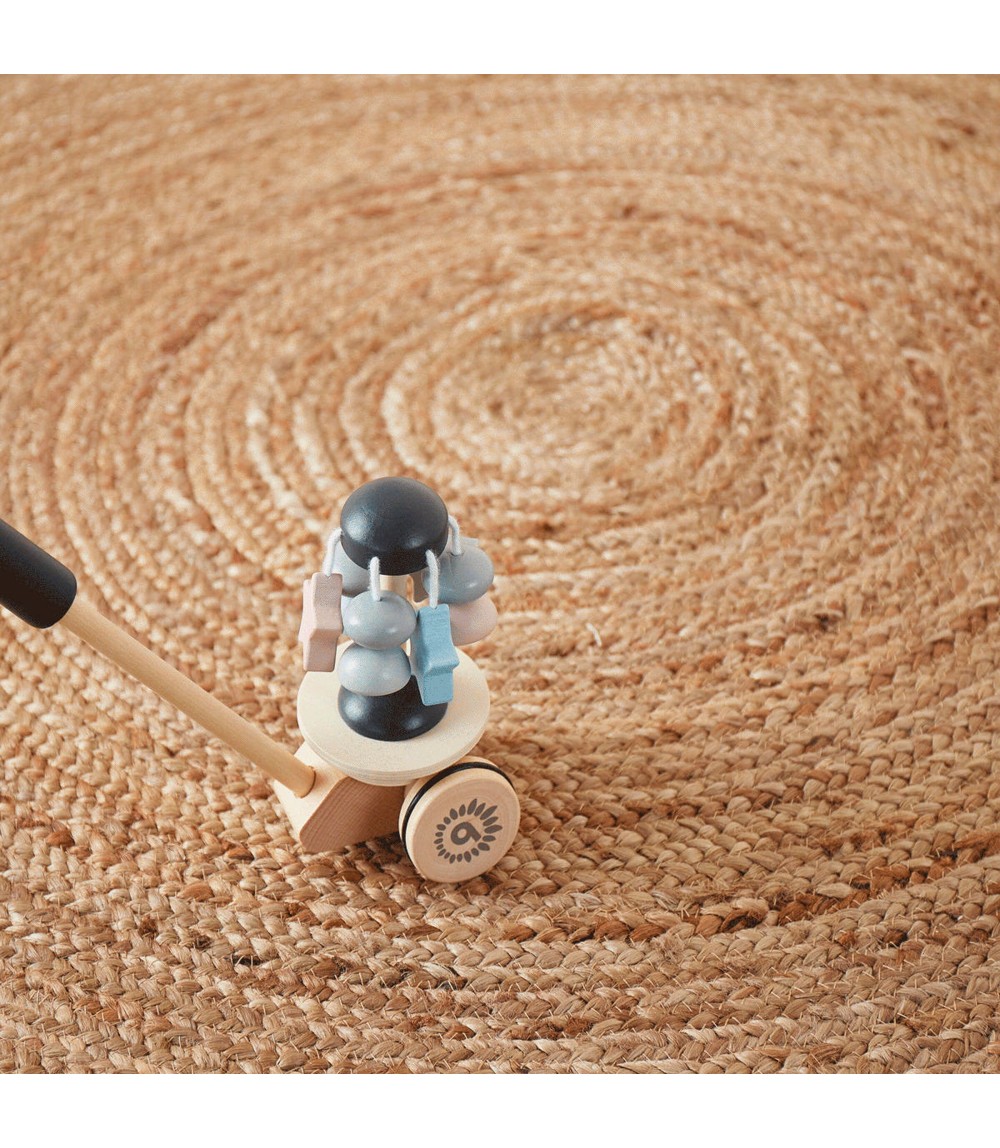 Schiebespielzeug Holz mit Stern-Karussell -  - ab 18 Monate