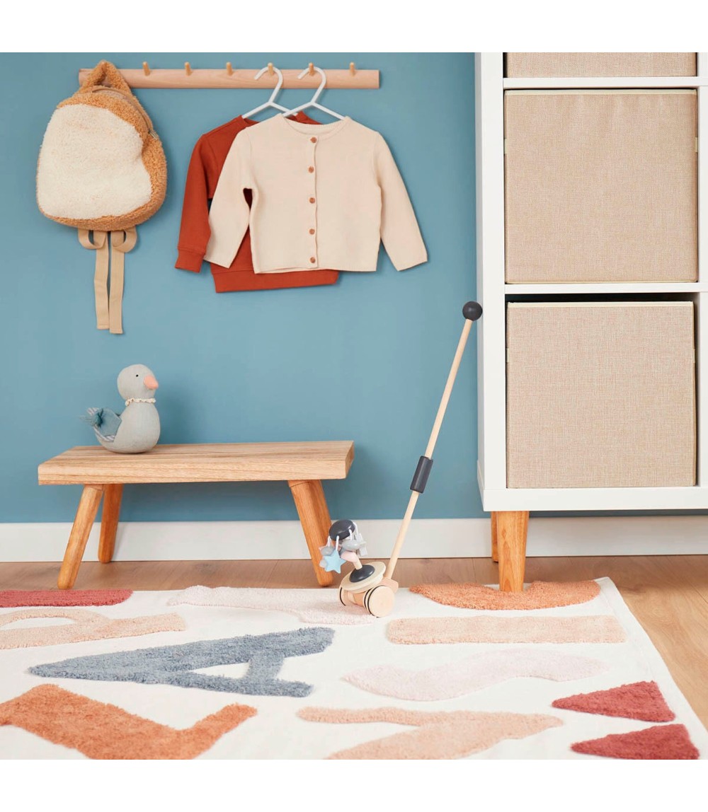 Schiebespielzeug Holz mit Stern-Karussell -  - ab 18 Monate