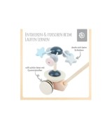 Schiebespielzeug Holz mit Stern-Karussell -  - ab 18 Monate