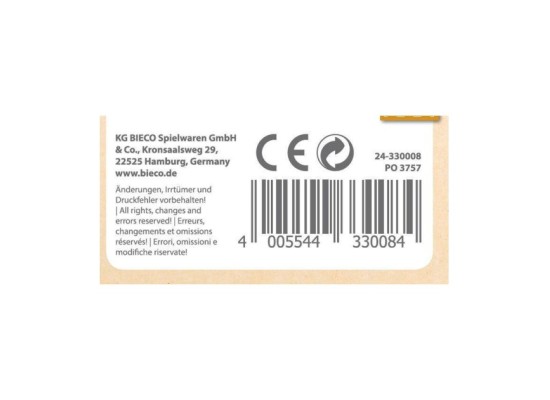 Schiebespielzeug Holz mit Stern-Karussell -  - ab 18 Monate