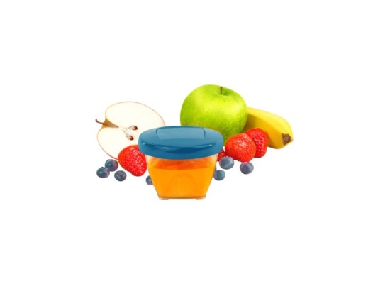 6er-Pack Behälter für Babynahrung 180ml