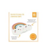 Beißring Silikon Regenbogen - ab Geburt