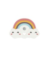 Beißring Silikon Regenbogen - ab Geburt