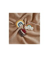 Beißring Silikon Regenbogen - ab Geburt