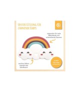 Beißring Silikon Regenbogen - ab Geburt