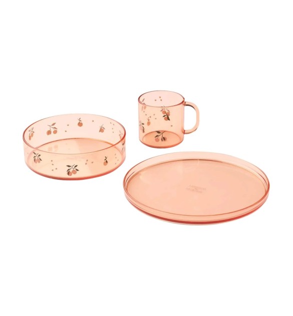 3-tlg. Geschirrset Siva