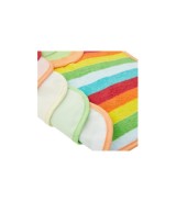 6er-Pack Schlupflätzchen mit Folienrückseite