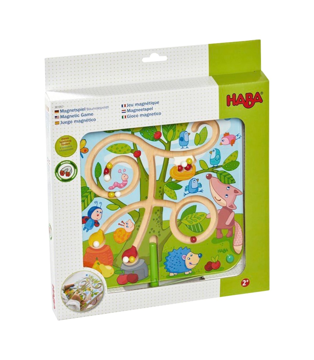 Magnetspiel Baumlabyrinth