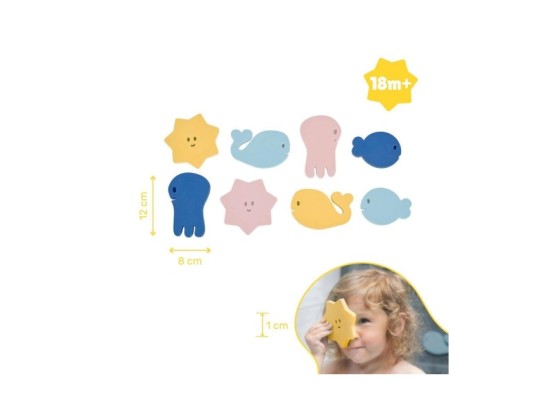 Badepuzzle Meerestiere