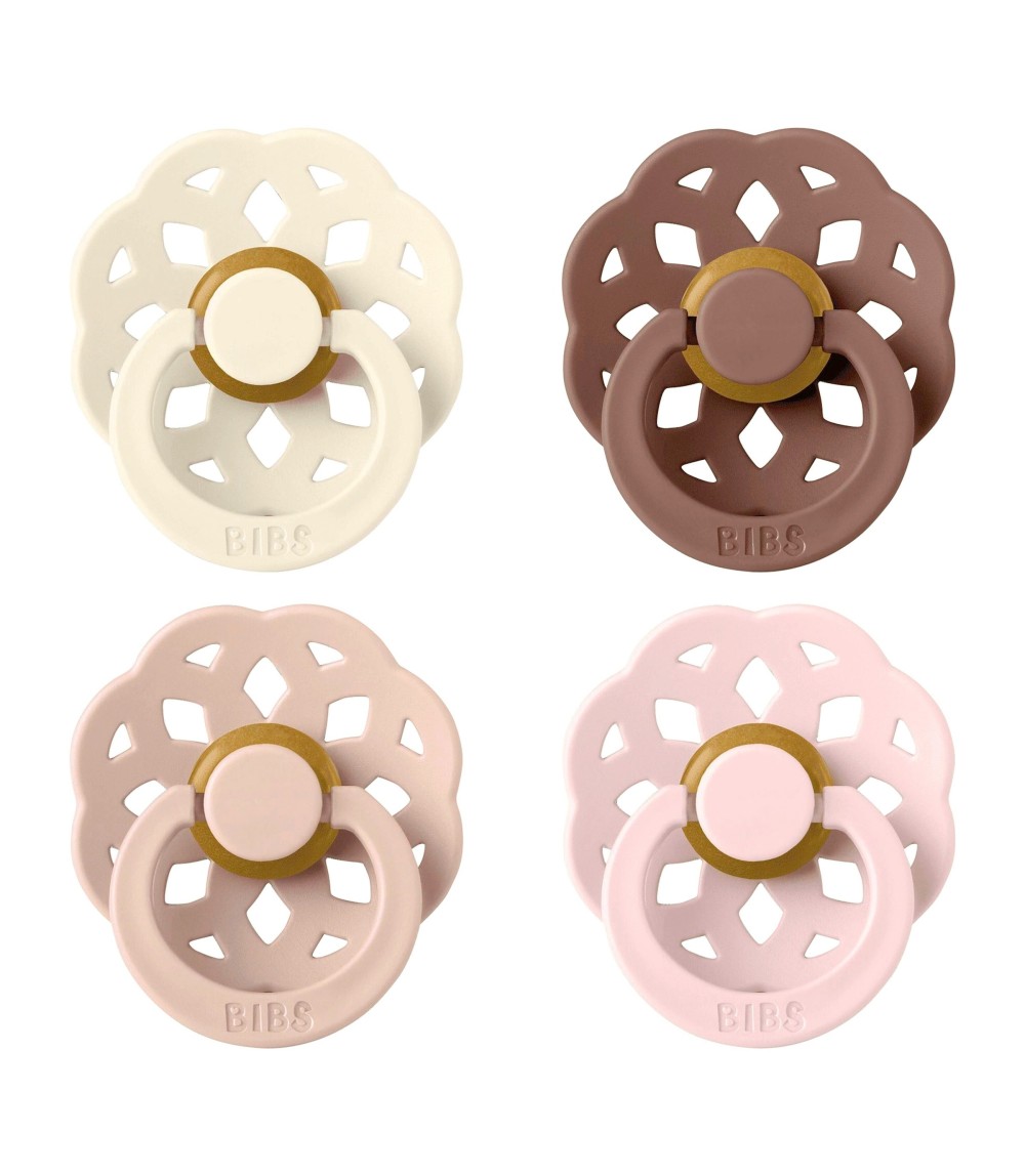 4er-Pack Boheme Schnuller Latex