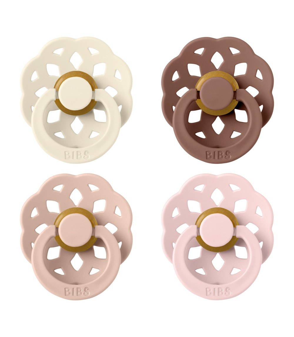 4er-Pack Boheme Schnuller Latex