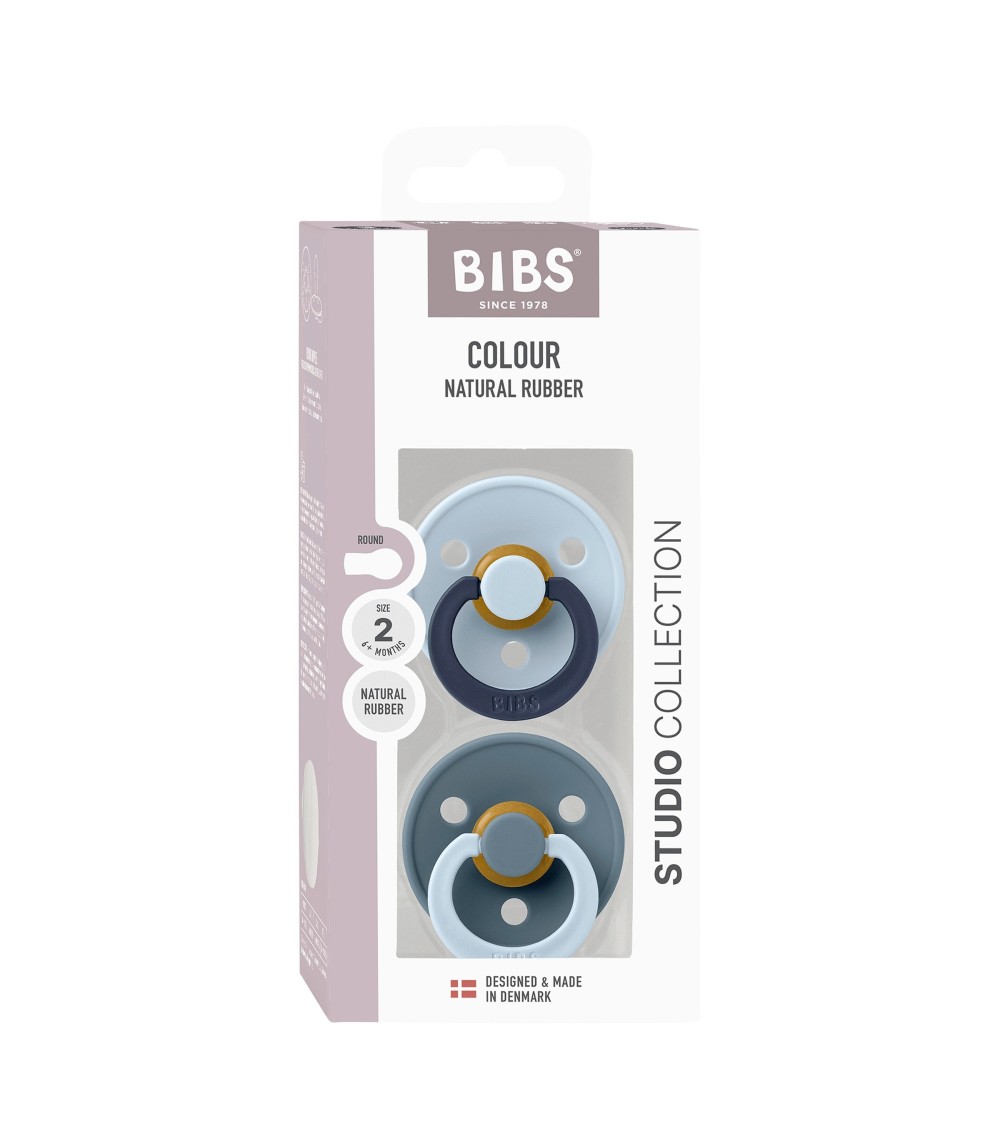 2-er Pack Studio Collection Schnuller Latex, ab 6M