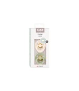 2er-Pack Colour Schnuller Latex, symetrisch, 0-6M