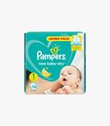 Pampers Baby-Dry, Size 2, Mini, 3-8 kg, Value Pack