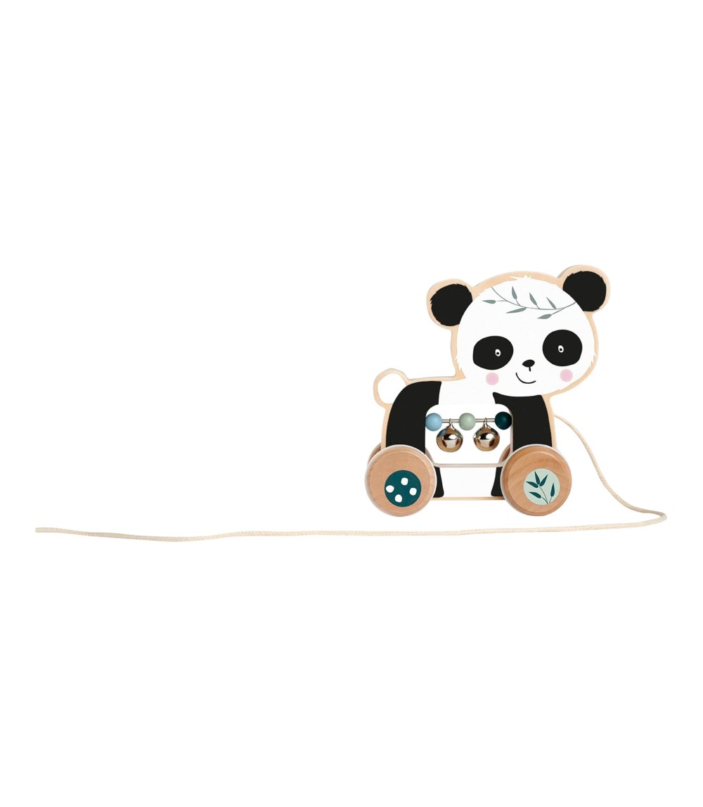Nachziehspielzeug Panda