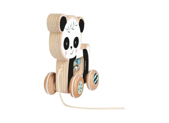 Nachziehspielzeug Panda