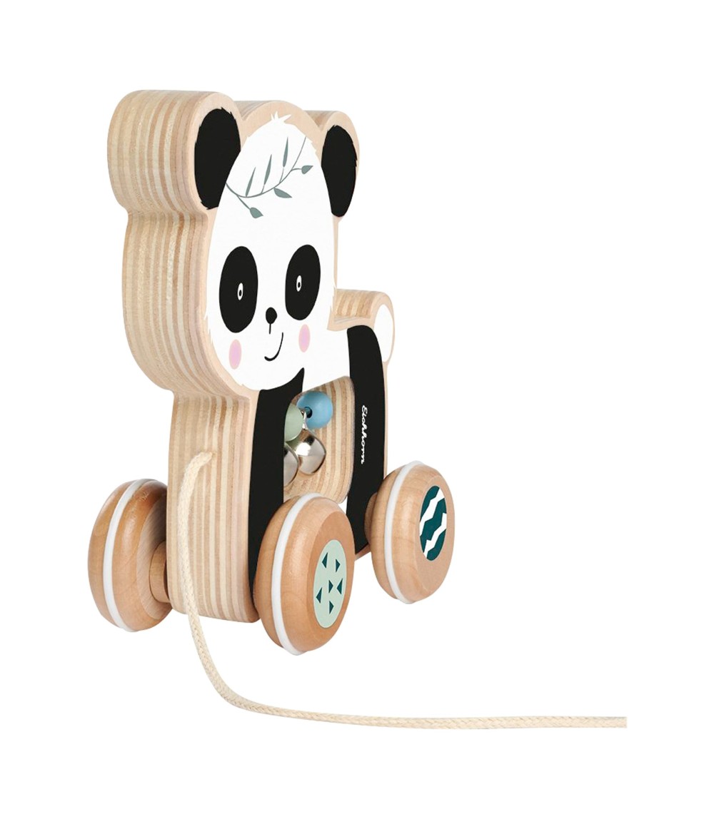Nachziehspielzeug Panda