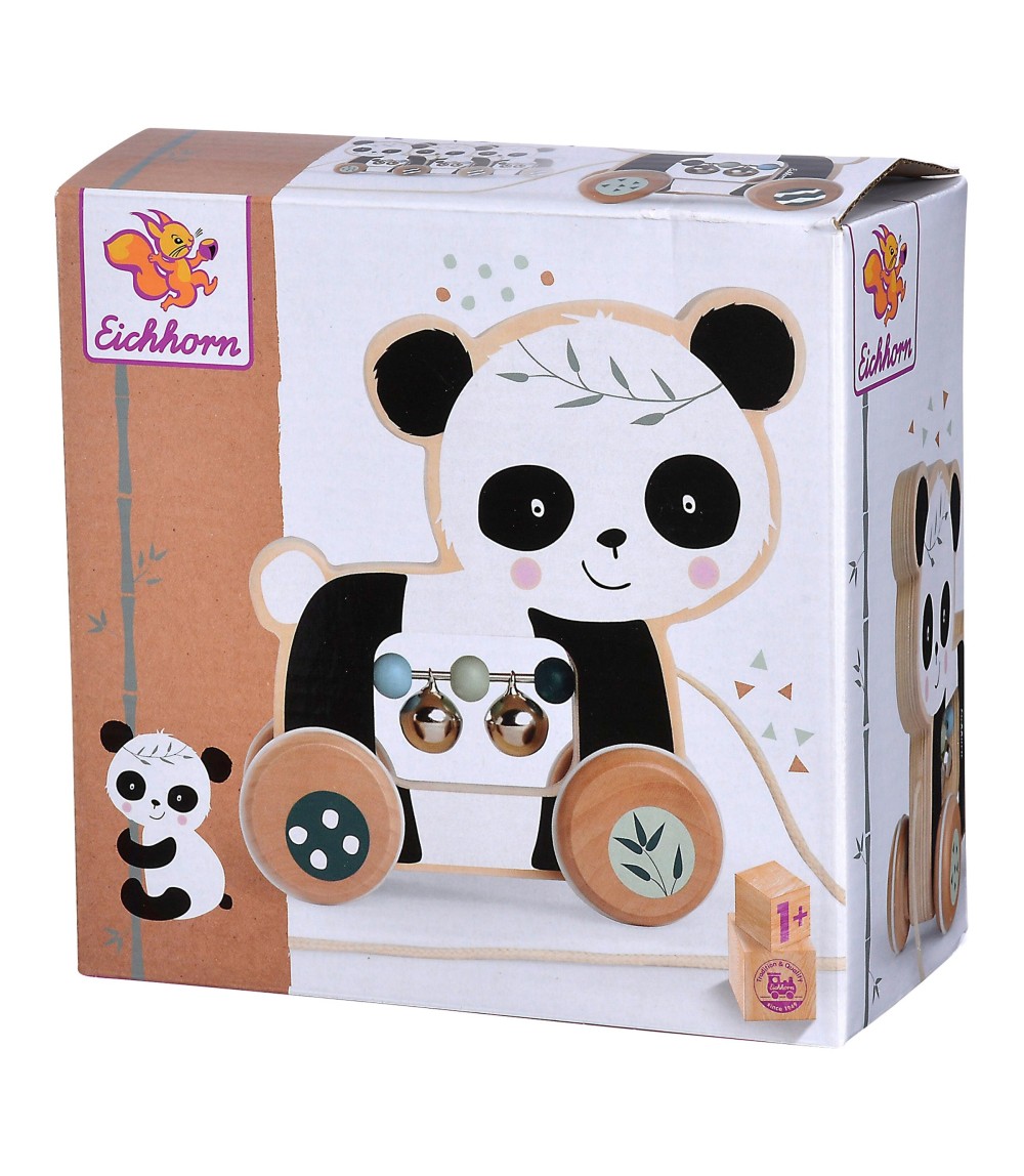Nachziehspielzeug Panda