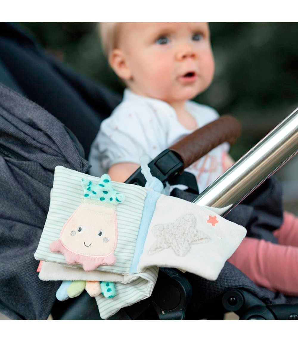 Stoffbuch Oktopus Meereskinder