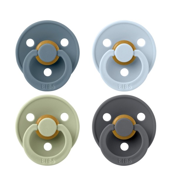 4er-Pack Colour Schnuller Latex