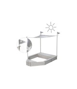 Sandkasten Boot Little Stars Outdoor +