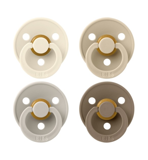 4er-Pack Colour Schnuller Latex