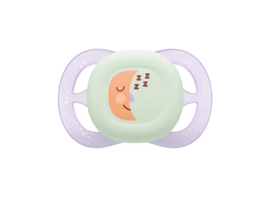 2er-Pack Schnuller ultra start night, 0-2M